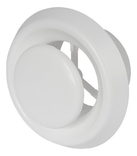 Ø Difusor De Aire Universal De Plástico Blanco De 4 Pulgadas