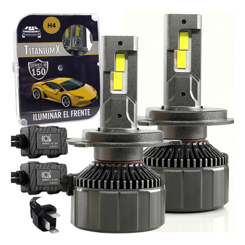 Kit De Focos Bi Led 150w Csp Faros Auto Csp H4 9004 9007 H13