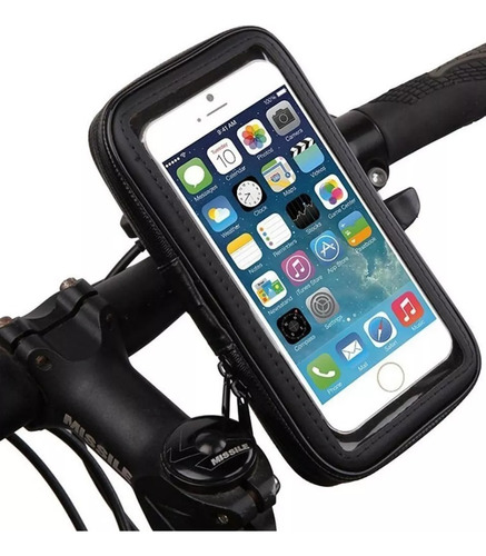 Soporte Para Celular Moto Bicicleta Impermeable Tactil 360°