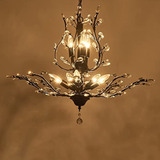 Cvkash - Candelabros De Cristal Vintage De 8 Luces, Accesori