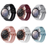 6 Bandas Pulsos Correas Compatibles Con Galaxy Watch 3 41mm,