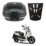 Baú  Givi 33l Monolock + Bagageiro Citycom 300 Bráz.