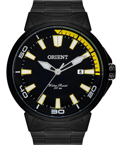 Relógio Orient Masculino Preto - Mpss1018 P1px