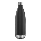 Botella Termica Lexo Acero Inox Doble Capa Frio Calor 500ml Color Negro