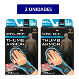 Thumb Armor Pack 2, Talla M-l, Neon Blue