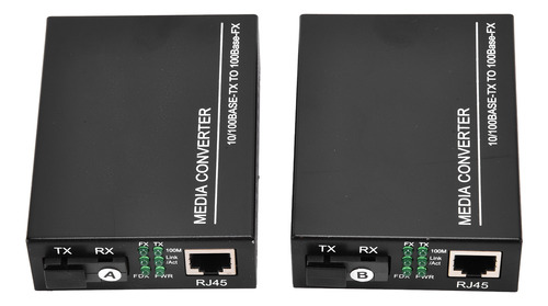 Convertidor De Medios Ópticos Transceptor De Fibra Ethernet