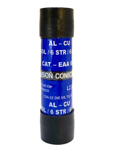 Conector Bimetalico Acometida Cal. 6-6 (100pz)