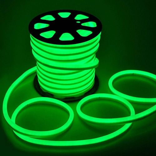 Rolo 100m  Mangueira Led Neon Diversas Cores + 1 Conector