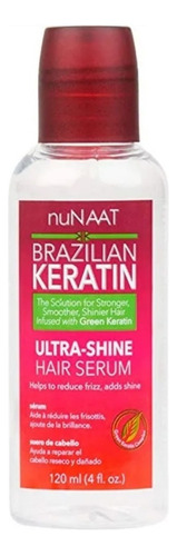 Serum Ultra Brillo Reduce El Frizz Nunaat Importado 120ml