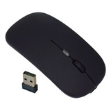 Mouse Inalámbrico Silencioso Led Bluetooth Usb - Weibo