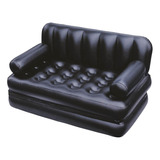 Sofá/cama Casal Inflável Preto Bestway