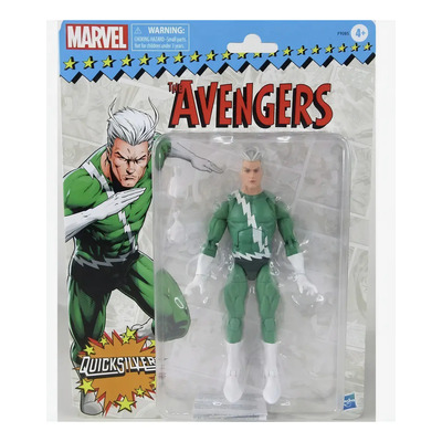 Quicksilver - Hasbro Marvel Legends Retro The Avengers | Envío gratis