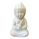 Buda Delicado Monge Porcelana Decoração Presente