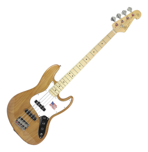 Bajo Eléctrico Jazz Bass Alder Natural Sx Sjb/alder/na Cuo