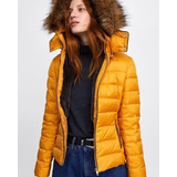 Chaqueta De Invierno De Plumas Zara Mujer