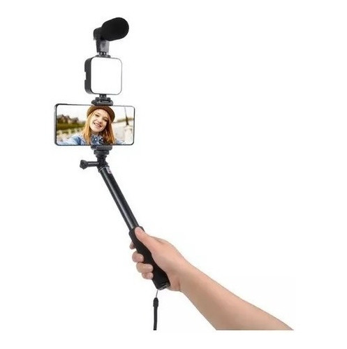 Kit De Vídeo Profesional 2en1 Estabilizador Tripode Y Selfie