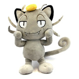 Meowth Alola Pokémon Pelúcia Licenciada 30cm Gato Rocket