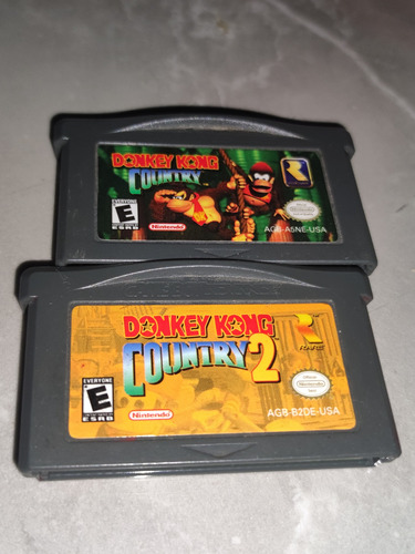 Gb Advance Donkey Kong 1 Y 2 Originales Gameboy Advance 