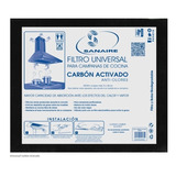 Filtro Campana Sanaire Universal Carbon Activo 80x38 Fiunica