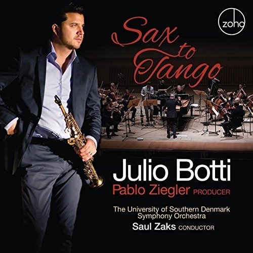 Botti Julio / Ziegler Pablo Sax To Tango Usa Import Cd Nuevo