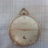 Antiguo Reloj Lanco De Bolsillo Cal 1335 Plaqué Funciona