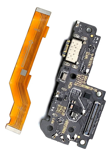 Flex De Carga + Placa Conector Para Redmi Note 12 Pro 5g