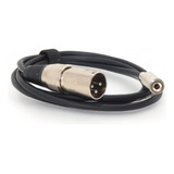 Cable Canon Xlr Macho  A Miniplug  Stereo Hembra X 1 Mts