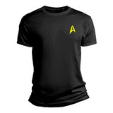 Playera Star Trek Emblema En El Pecho Para Caballero / Dama