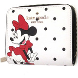 Kate Spade Disney X Minnie Mouse Cartera Pequeña Con Cremall