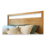 Respaldo De Cama Sommier Madera Paraiso Minimal Deco