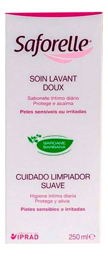 Sabonete Líquido Íntimo Saforelle Ultra Hidratante Com 250ml