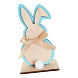 2 Decoraciones De De Pascua, Colección De Escritorio, Azul