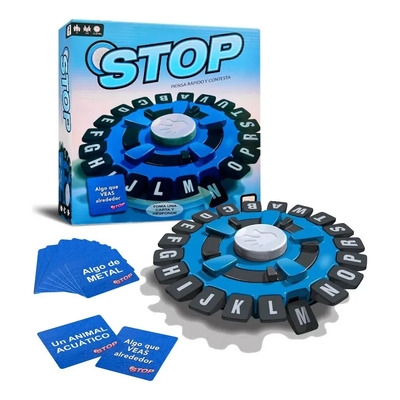 Stop Piensa Y Contesta Juego De Mesa