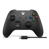 Joystick Inalámbrico Microsoft Xbox Qat-00001 Carbon Black C
