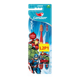 Escova Dental Avengers Infantil Leve2pague1 +4anos - Condor