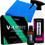 V Light Pro Vitrificador De Farol 50ml Revelax 500ml Vonixx