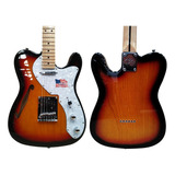 Guitarra Sx Telecaster Hollow Body Tl Vintage Ash Stlh 3ts