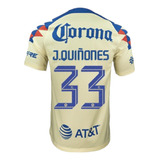 Jersey Local Playera J. Quiñones 33 Azul Crema 2023/2024