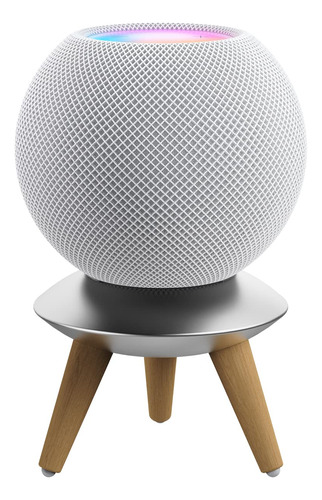 Sikai Case Trípode De Madera Real Para Homepod Mini Para Hom