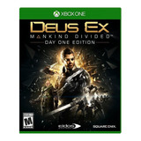 Juego Deus Ex Mankind Divided Day One Edition Xbox One Nuevo