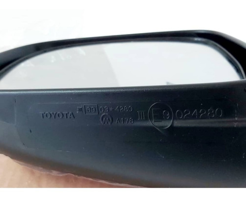 Retrovisor Izquierdo Fortuner 2006-2011 Original Toyota Foto 3