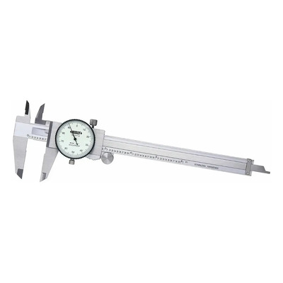 Insize Vernier Calibrador Mecánico Carátula 0-12 Pulgadas Modelo 1311-12 Metal | Meses sin interés