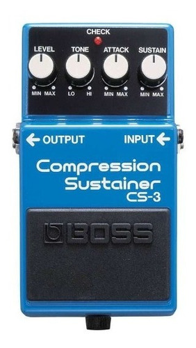 Boss Cs 3 Compression Sustainer Pedal Guitarra