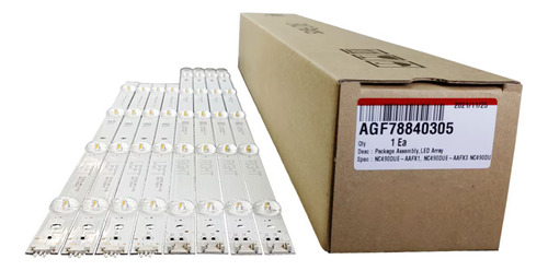 Kit 8 Barras De Led Original Agf78840002 49uj6300