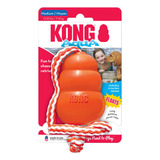 Juguete Para Perro Kong Aqua Con Soga Mediano Flotante 