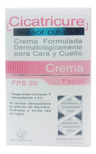 Tensor Cutaneo Cicatricure Crema Facial 60g