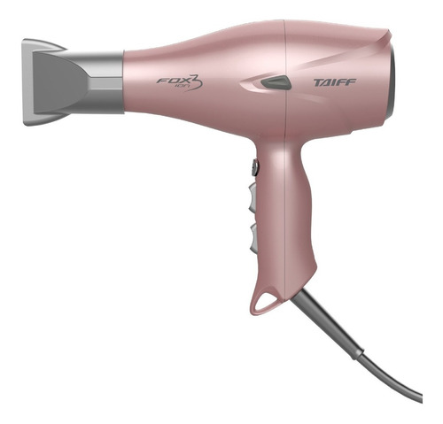 Secador De Pelo Taiff Fox 3 Ion Profesional Dorado Color Rosa