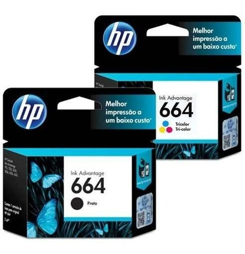 Pack Cartuchos Hp 664 Original Hp 1115 2135 3635 4535 4675