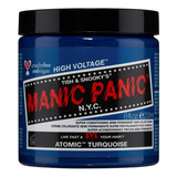 Atomic Turquoise Tinte Turquesa Manic Panic 8oz Arctic Fox 