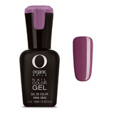 Color Gel Esmalte Uñas By Organic Nails Color Amethyst #126